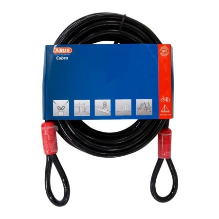 Abus ABUS Cobra Steel Non-Coiled Cable 10/1000 - 3/8" x 32' 12714